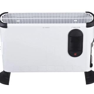Estufa eléctrica Recco 2000W con Termostato y Timer