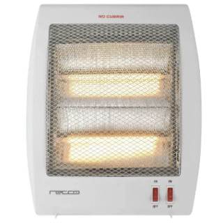 Calefactor Halógeno Radiación NSB-80L4 Blanco