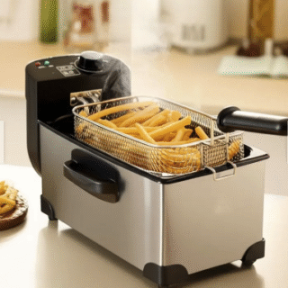 Freidora Eléctrica Recco RFR-FRIGGERE 3 Litros Inoxidable