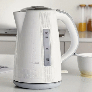 Hervidor Eléctrico Recco 1.7 Litros Apagado Automático Blanco